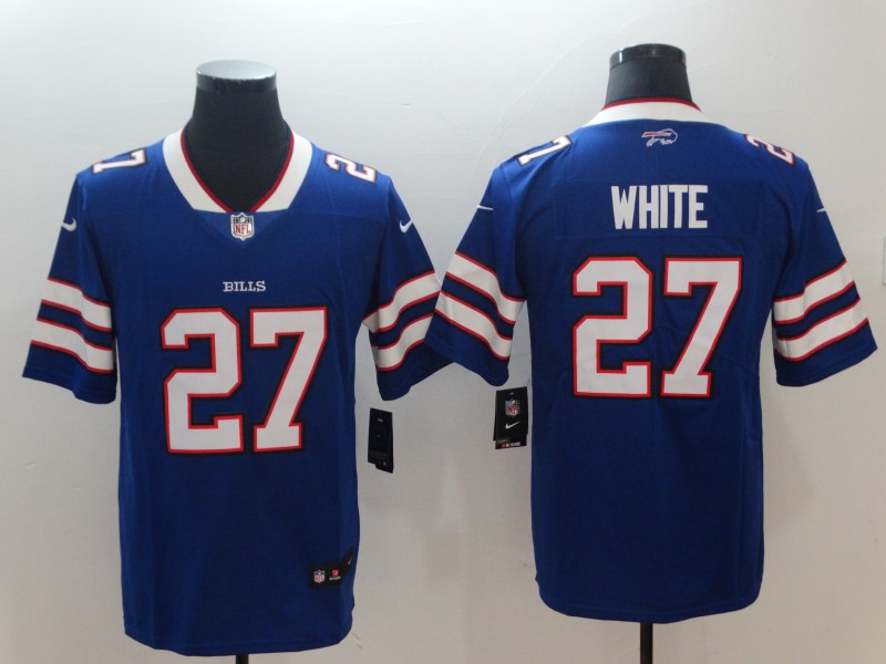Men's Buffalo Bills Tre'Davious White #27 Blue Jersey